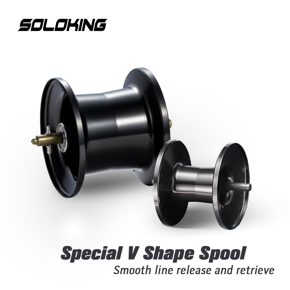 Reel Drag Knob - SOLOKING ASHMOON Deep Spool 5,5g Light