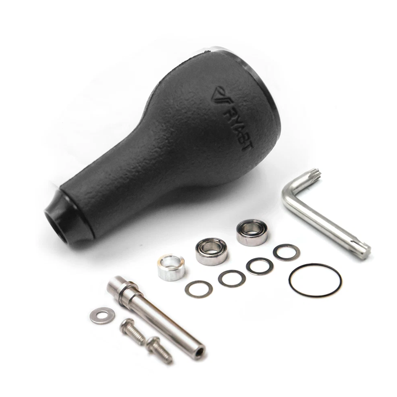Manípulo preto em TPE, 27 mm,  - Reel Handle avaliação e preço