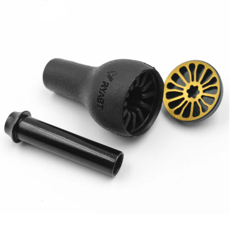 Manípulo preto em TPE, 27 mm,  - Reel Handle avaliação e preço