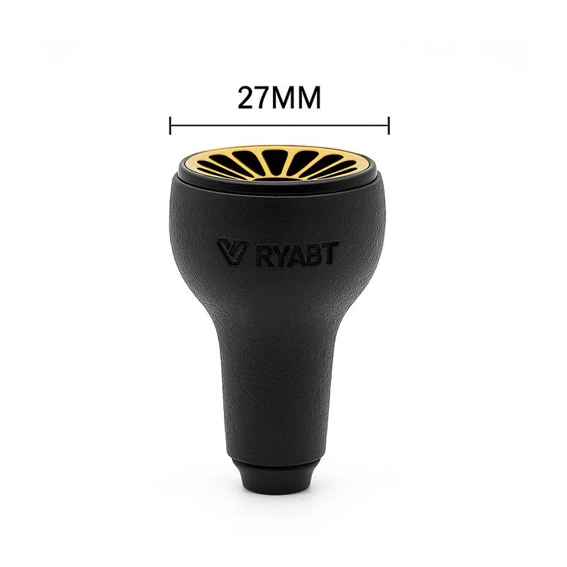 Manípulo preto em TPE, 27 mm,  - Reel Handle avaliação e preço