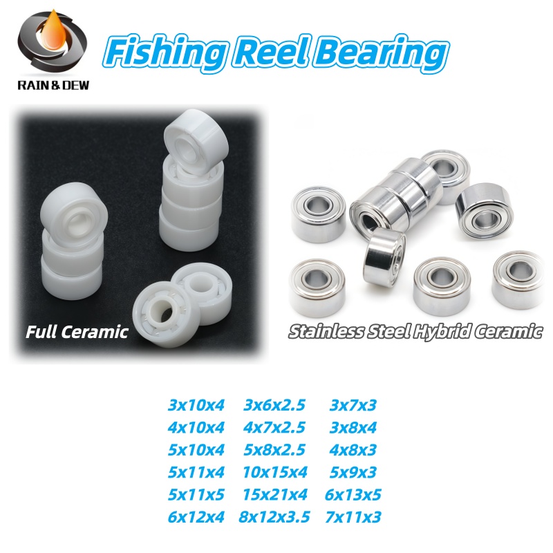 Rolamentos Híbridos de Cerâmic - Baitcasting Reel avaliação e preço